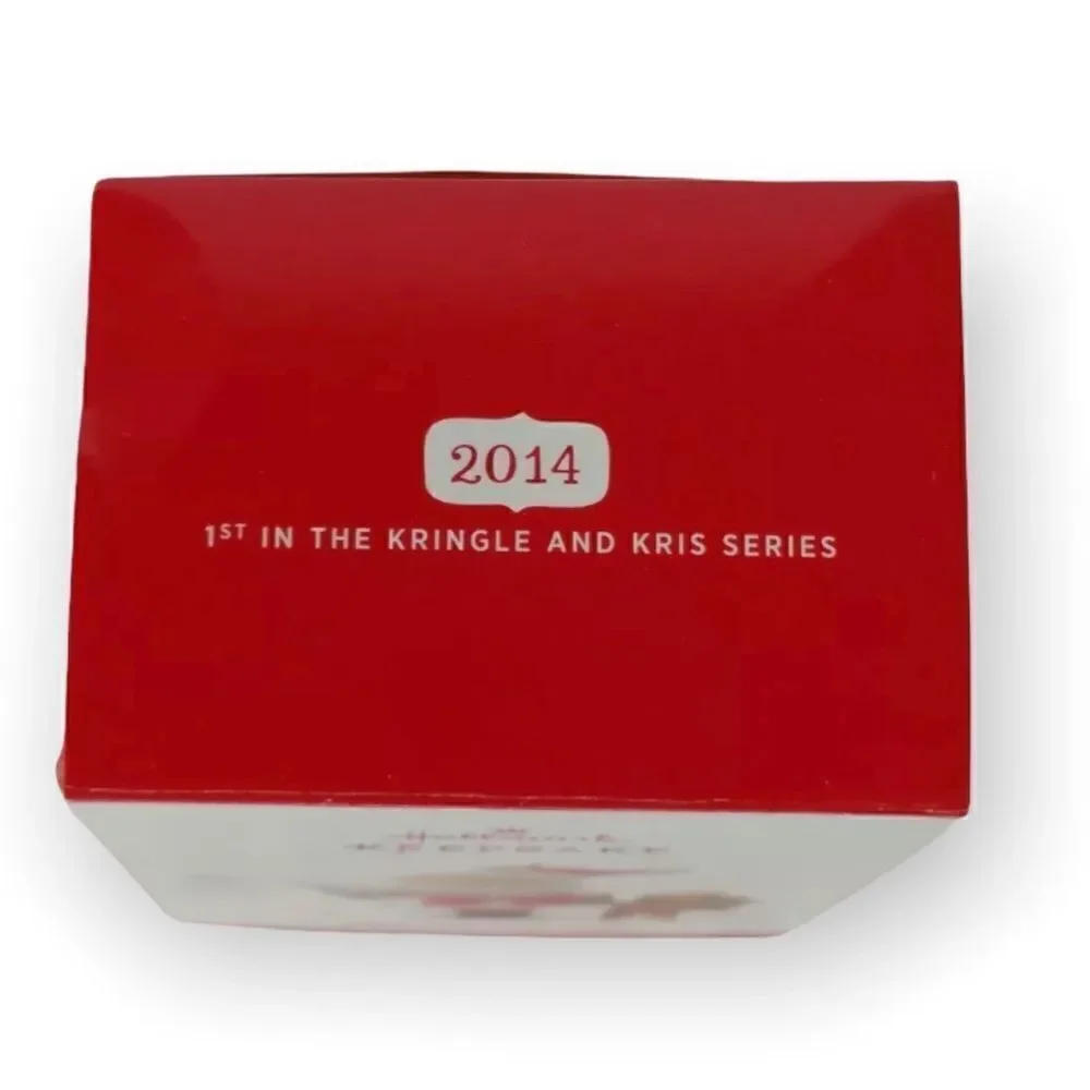 2014 Hallmark Series KRINGLE AND KRIS Santa’s List 1st Keepsake Ornament